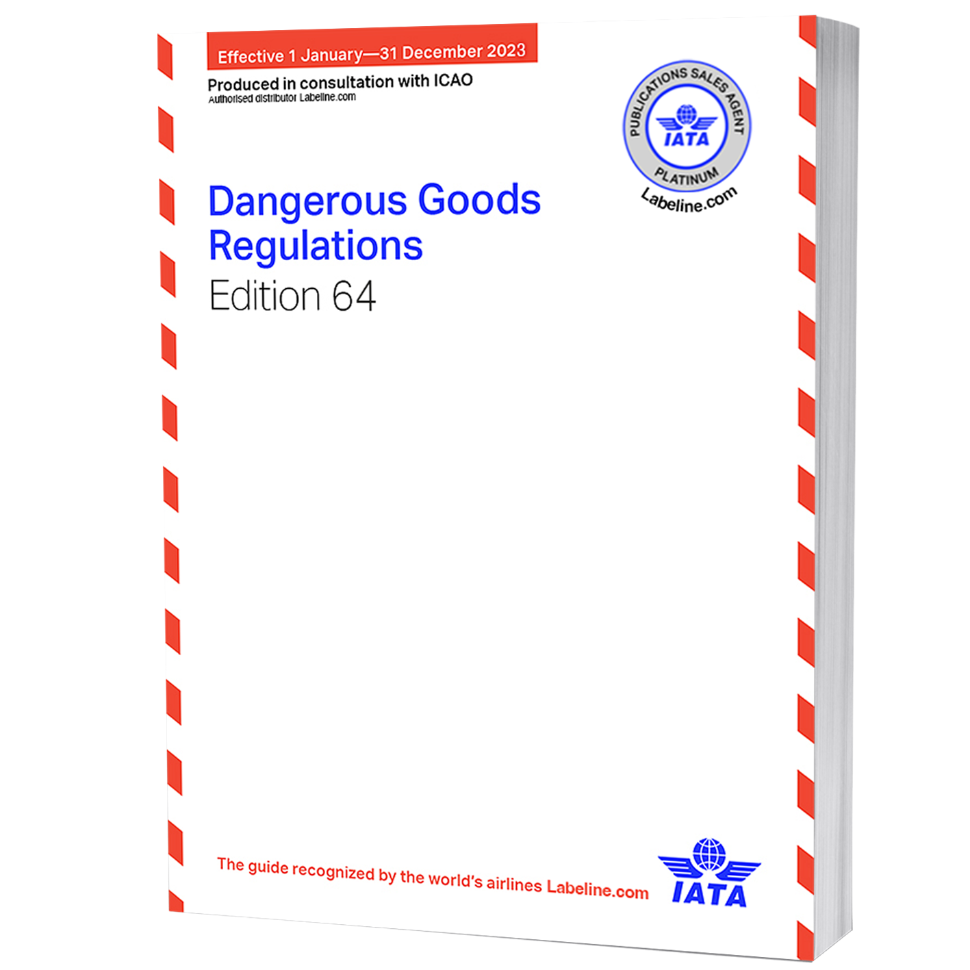 IATA Dangerous Goods Regulations Edition 64 (2023) Book