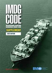 Supplement to the IMDG Code Amendment 41-22 e-Reader